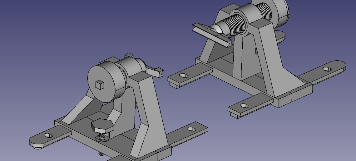 Leiterplattenhalter in 3D-Druck